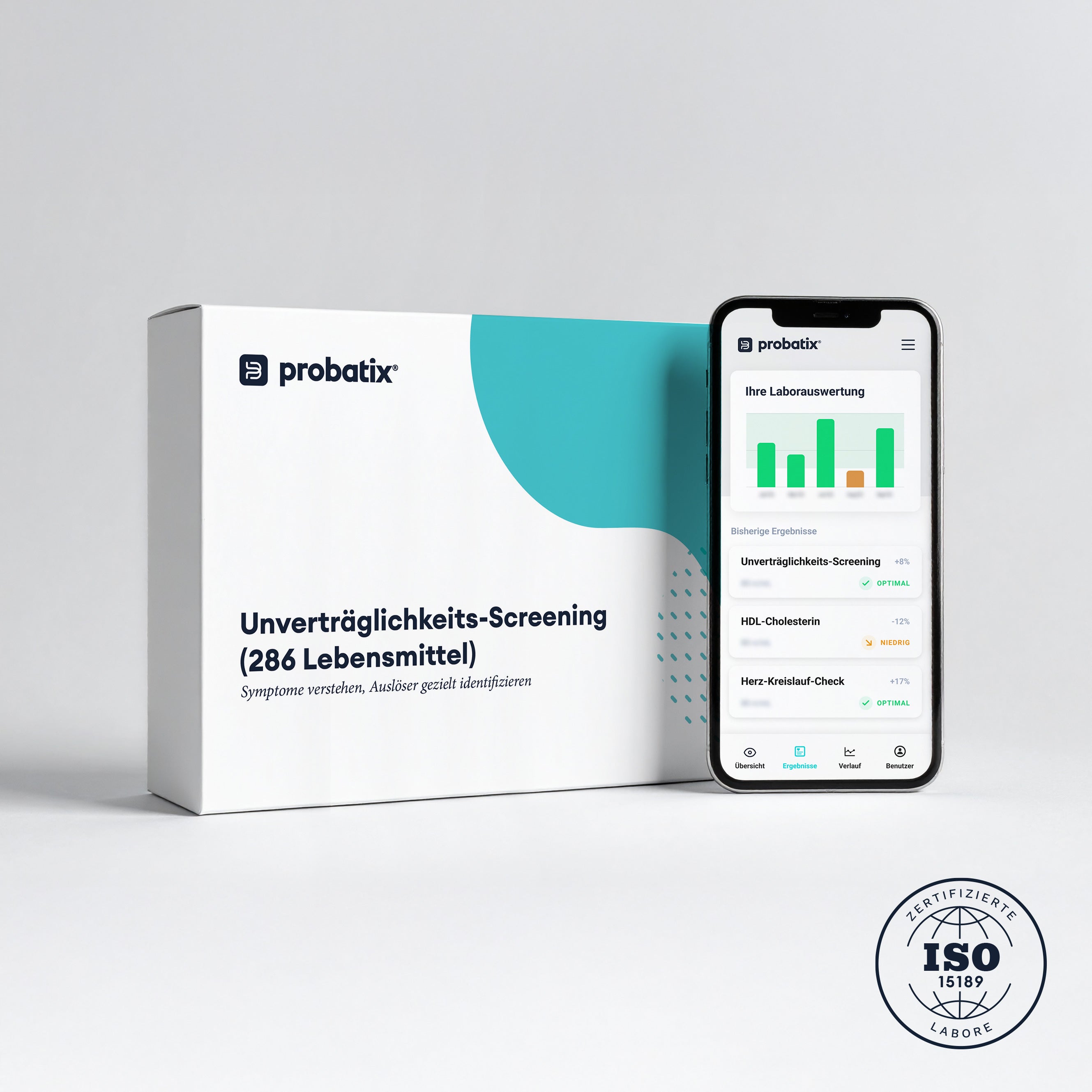 Unverträglichkeits-Screening (286 Lebensmittel) - Probatix Health