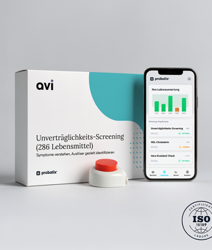 Unverträglichkeits-Screening (286 Lebensmittel) - avi