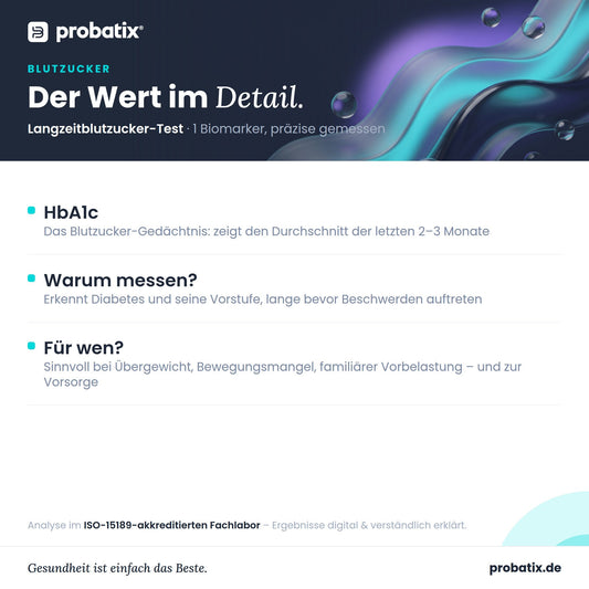 Alle Werte im Überblick – Langzeitblutzucker-Test (HbA1c)