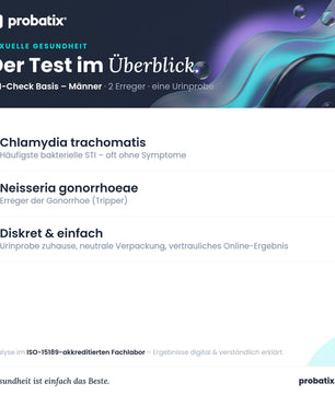 Alle Werte im Überblick – STI-Check Basis – Männer
