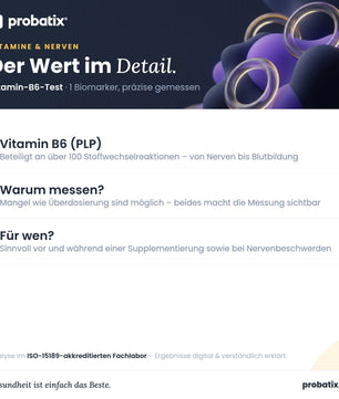Alle Werte im Überblick – Vitamin-B6-Test